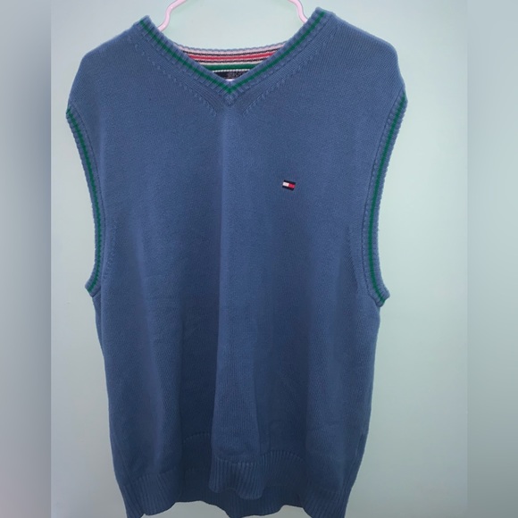Vintage Oversized Tommy Hilfiger Sweater Vest - Picture 1 of 4